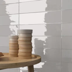 Cosmo Grey Plain Wall Tile