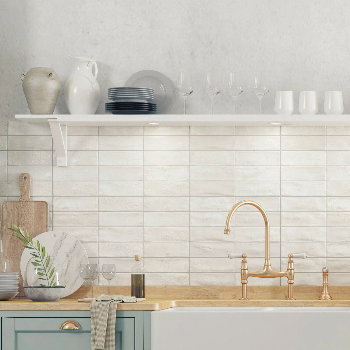 Cottage Pale Wall Tile 1 Cottage Pale Wall Tile