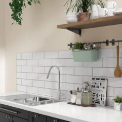 Haus Matt White Wall Tile