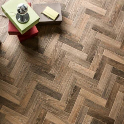 Herringbone Brown Wood Effect Tile 10 Herringbone Brown Wood Effect Tile -Decor Surface Shop herringbone brown 2
