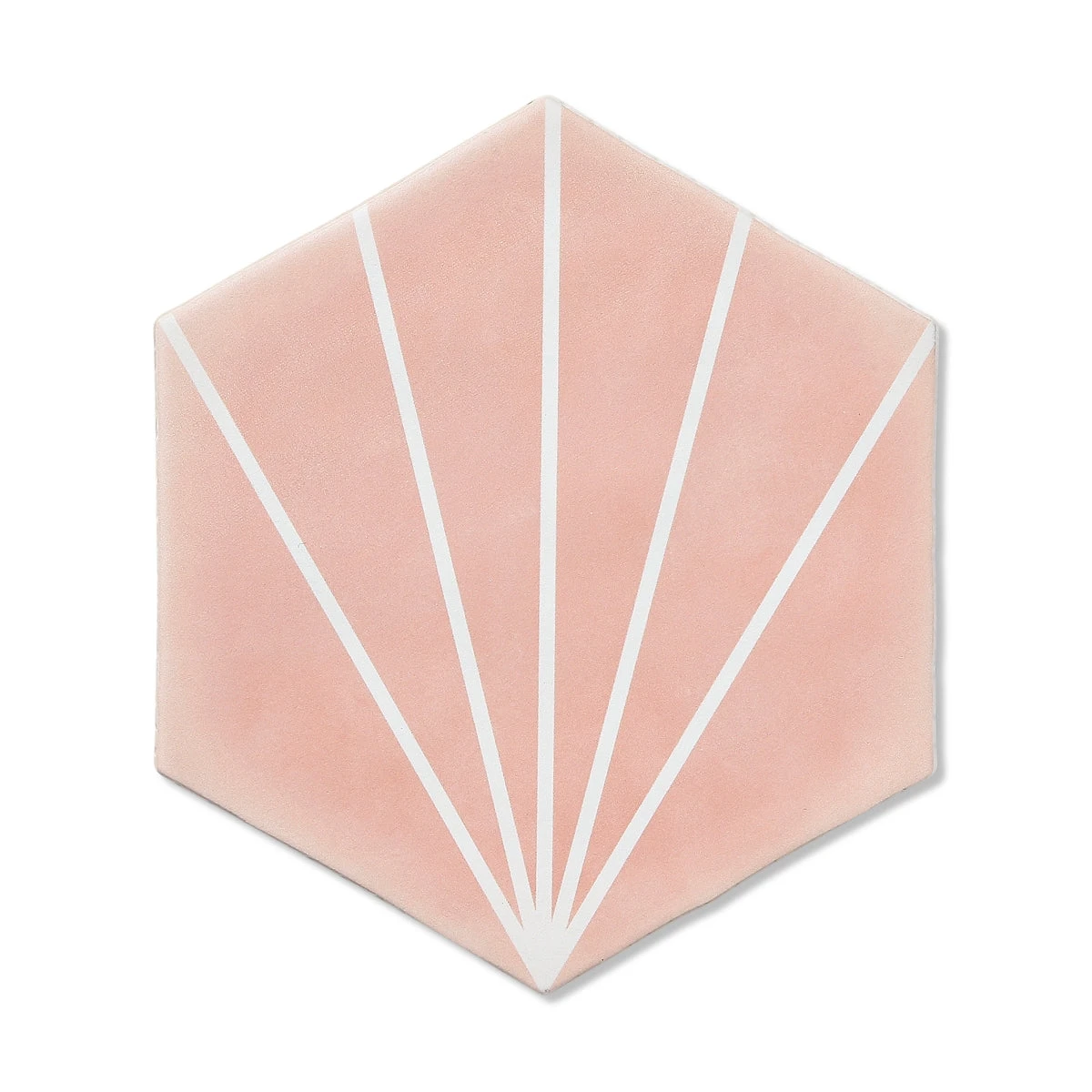 Palm Springs Pink Hexagon Tile 3 Palm Springs Pink Hexagon Tile - Image 3