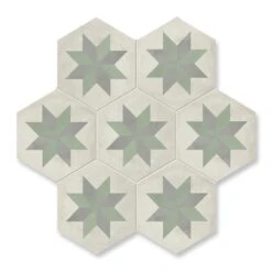 Orson Star Hexagon Tile 5 Orson Star Hexagon Tile -Decor Surface Shop orson star 3