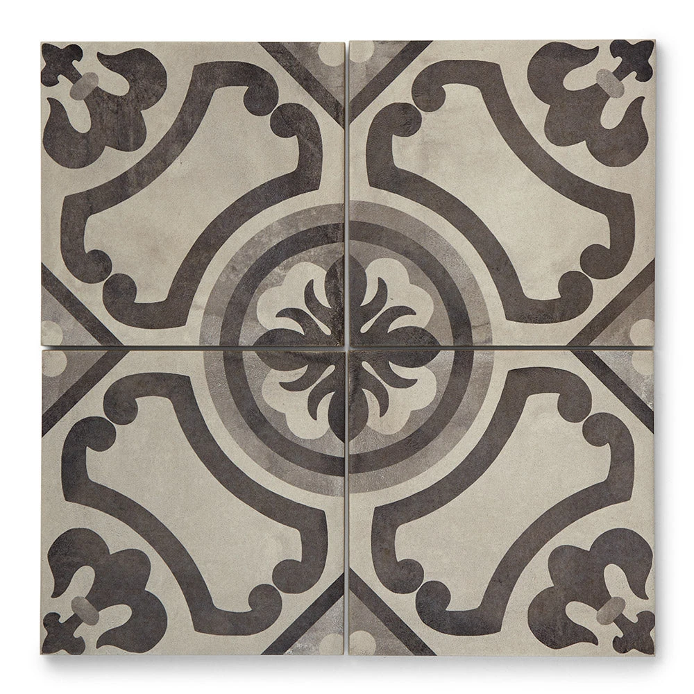 Cotto Fiore Patterned Tile 1 Cotto Fiore Patterned Tile