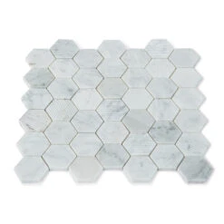 Fairmont Carrara Mosaic Tile -Decor Surface Shop s20115 c