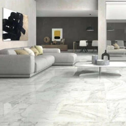 Sofia White Polished Tile