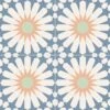 Tropez Blue Patterned Tile