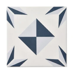 Saigon Blue Patterned Tile 7 Saigon Blue Patterned Tile -Decor Surface Shop wm lum tac blu 1