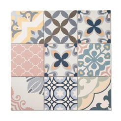 Saigon Mix Patterned Tile -Decor Surface Shop wm lum tac mix 3