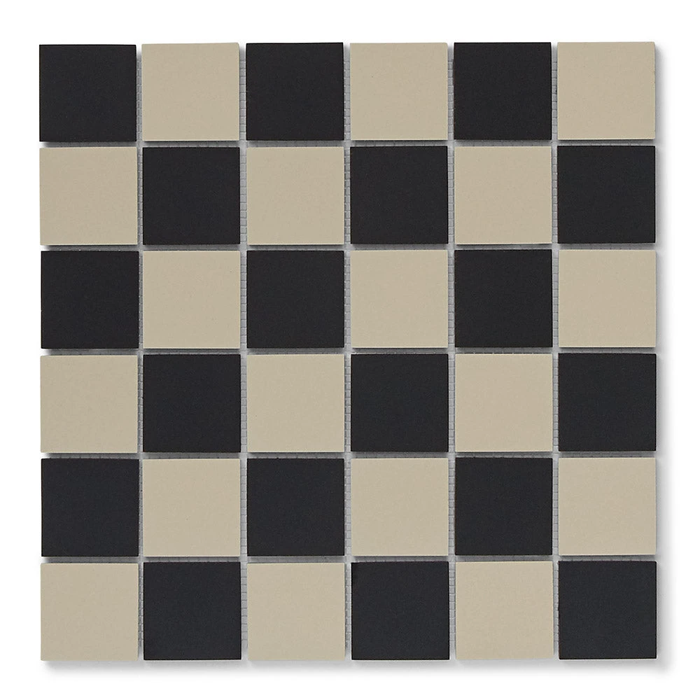 Victorian Black & White Mosaic Tile 1 Victorian Black & White Mosaic Tile