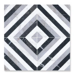 Swoon Diamond Decor Patterned Tile -Decor Surface Shop wmvt gd 4